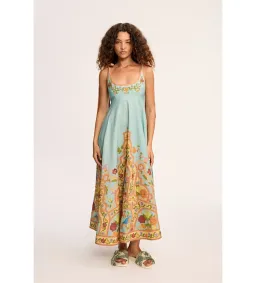Alemais Mella Ballet Sundress in Print Size AU14 for rent on The Volte - image 1