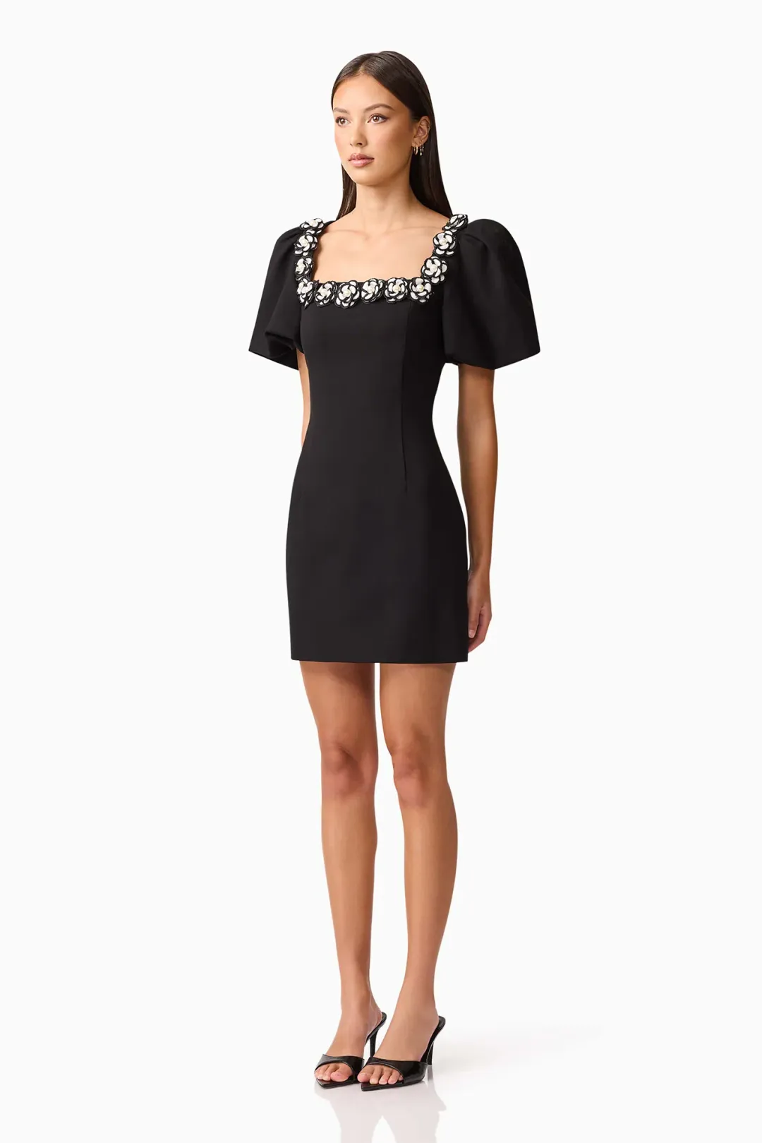 ELLIATT Marina Sleeve Mini Dress for rent on The Volte - main image