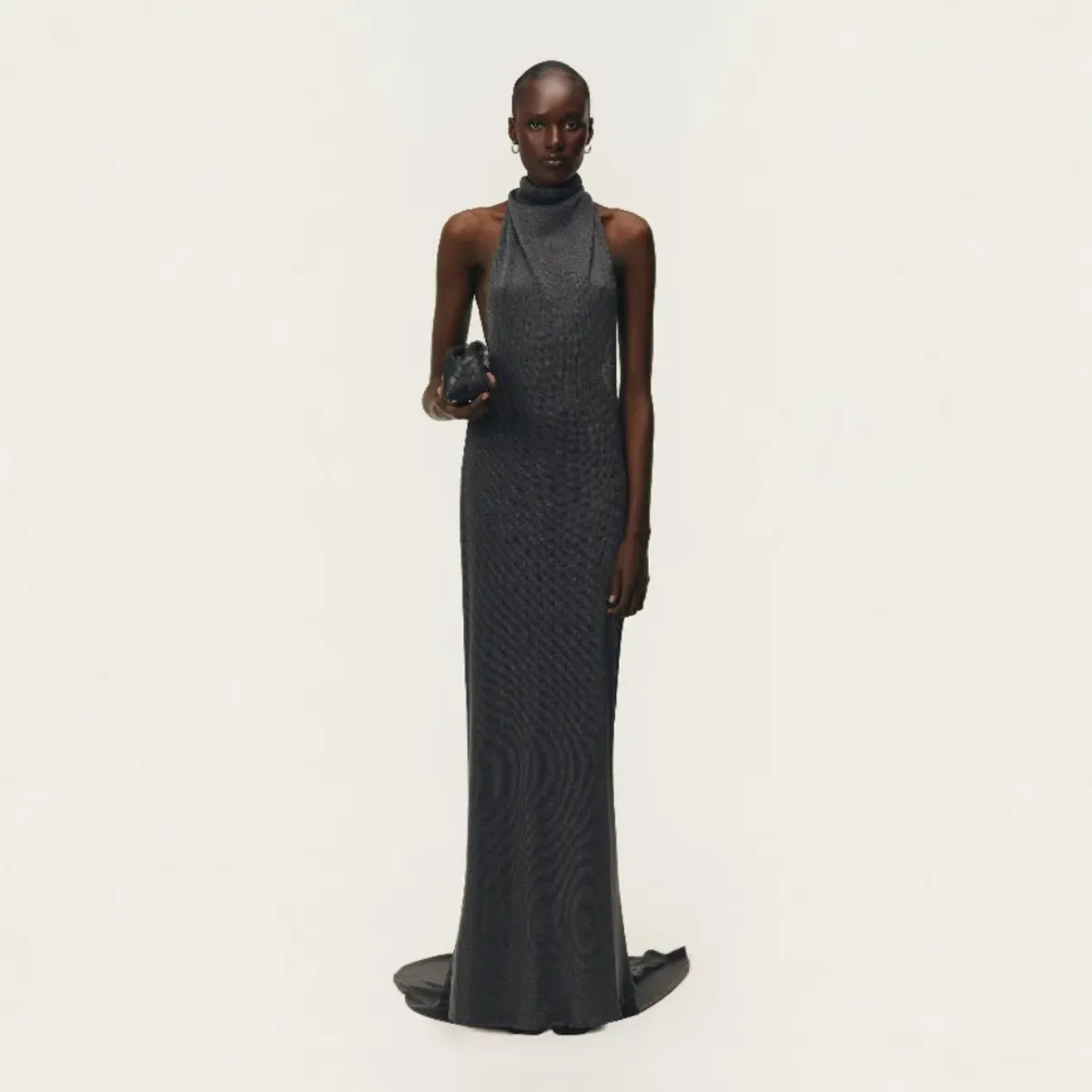 Arcina Ori Romy Dress In Chrome Size Small for rent on The Volte - main image