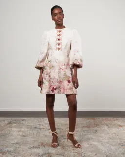 Zimmermann Dancer Hummingbird Mini Dress in Print Size 2 / AU 12 for rent on The Volte - image 1