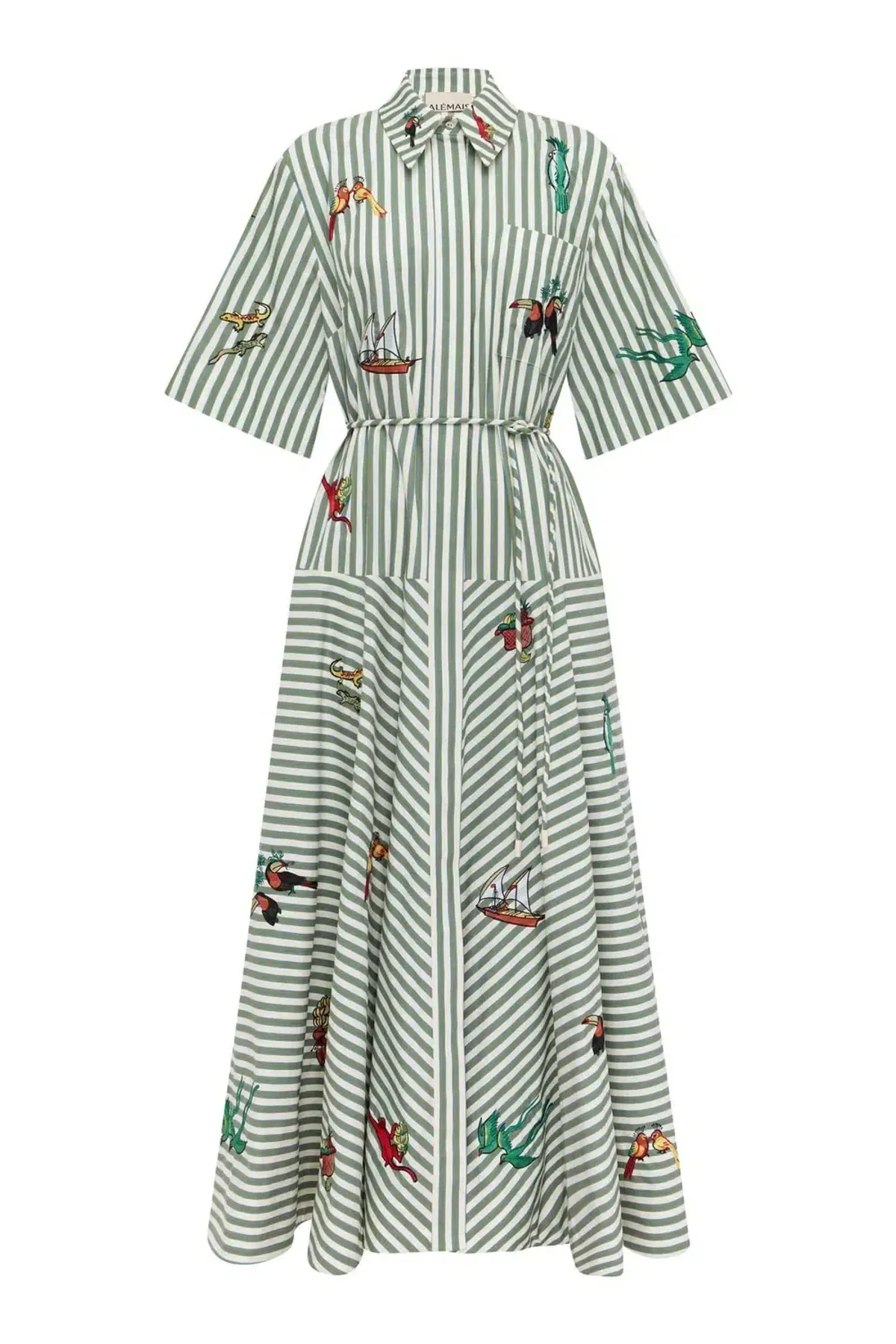 Alémais Bisou Shirtdress Size 12 for rent on The Volte - main image