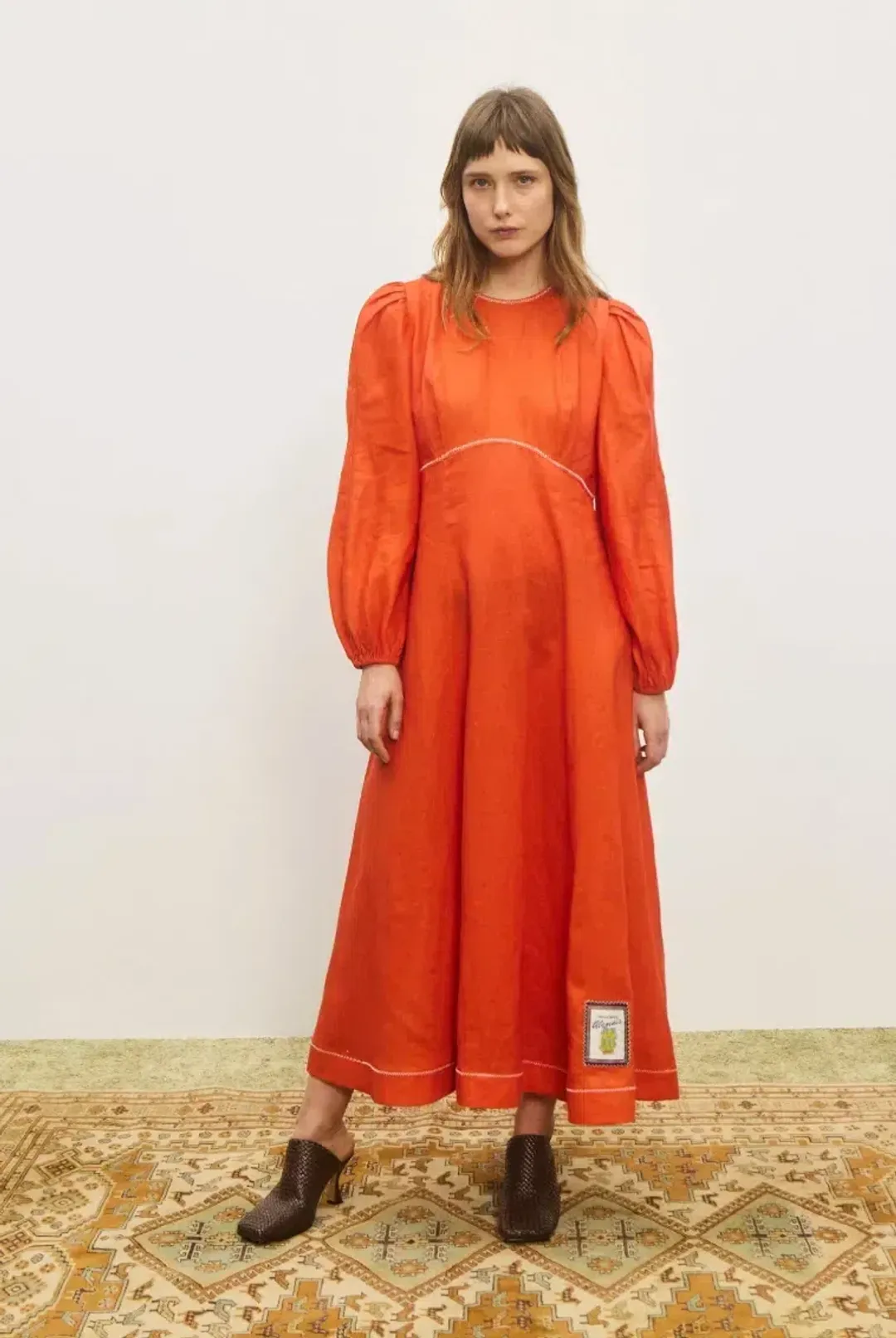 Alémais Contessa Long Sleeve Midi Size 16 for rent on The Volte - main image