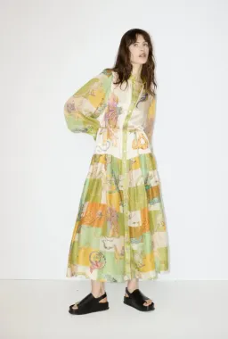 Alémais Jerome Silk Shirtdress Size 16 for rent on The Volte - image 1