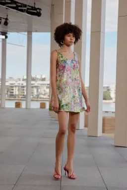 Brand New 🪻 AJE Dahlia Sequin Mini Dress 12 AU - Sequin Lavandula Floral Purple Pink 🪻 for rent on The Volte - image 7