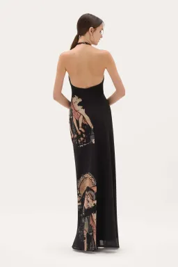 Bastet Aya Black Patterned Size S (8) for rent on The Volte - image 4