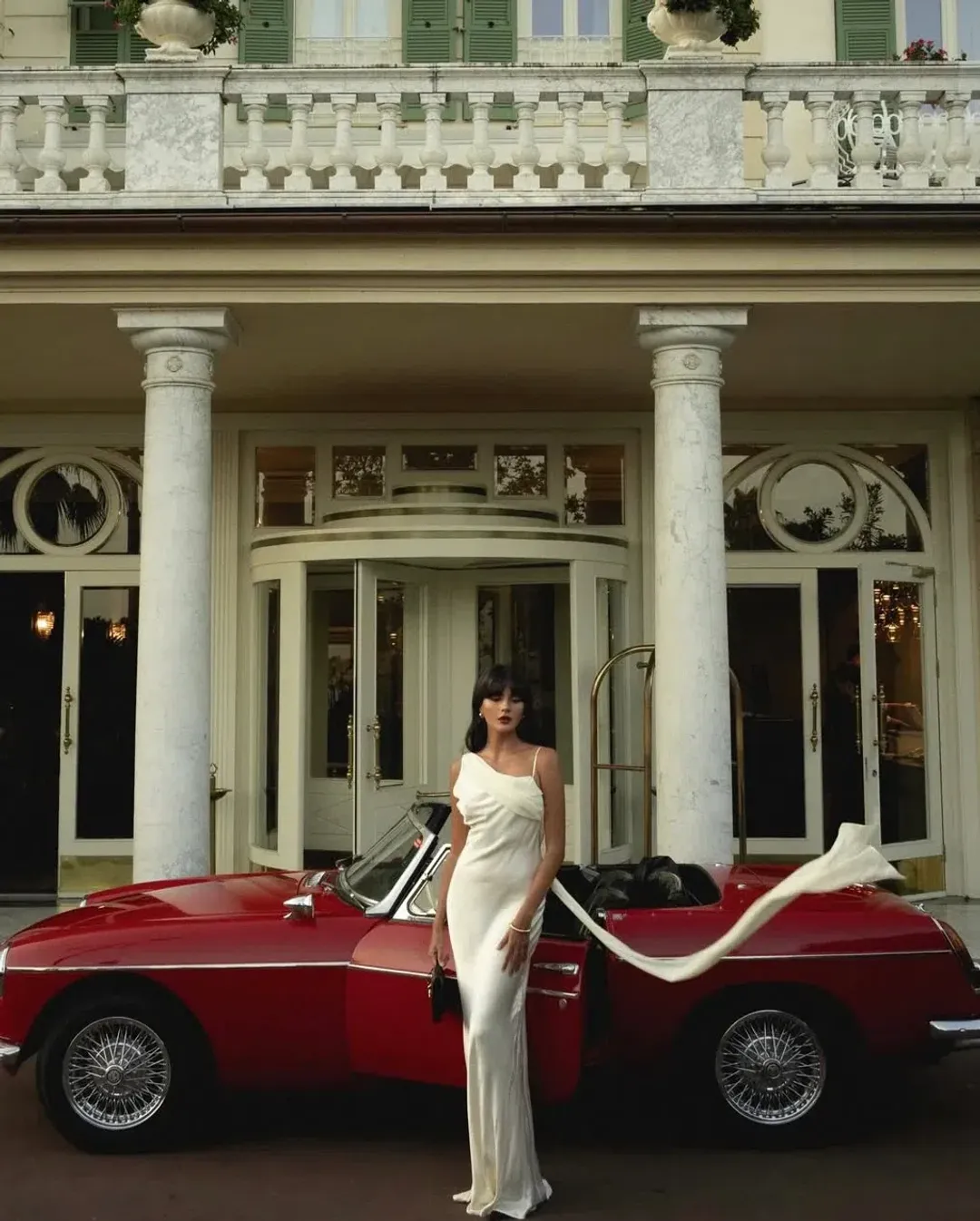 Arcina Ori Helena Dress Ivory Size S / AU 8 for rent on The Volte - main image