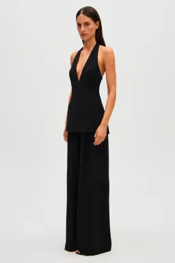 MISHA Pasha Jumpsuit - Black - XS for rent on The Volte - image 1