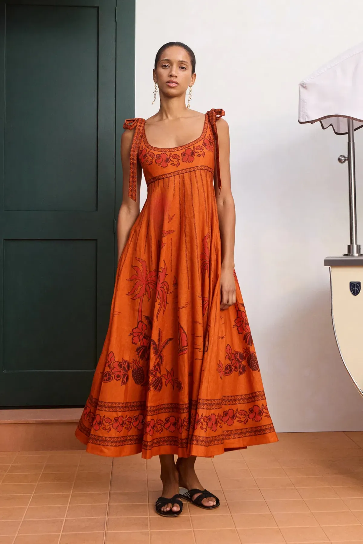 Alemais Boathouse Ballet Sundress- AU 6 for rent on The Volte - main image