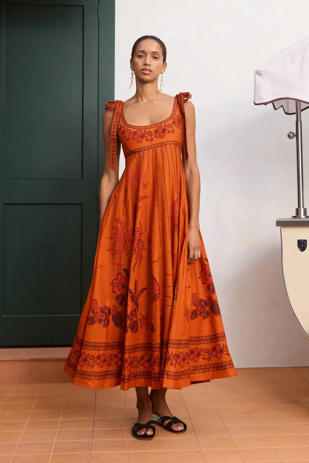 Alemais Boathouse Ballet Sundress- AU12 for rent on The Volte - main image
