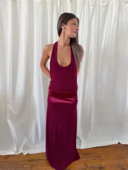 LaMarie  SERENA DRESS RUBY, maxi, size XS/S for rent on The Volte - image 1