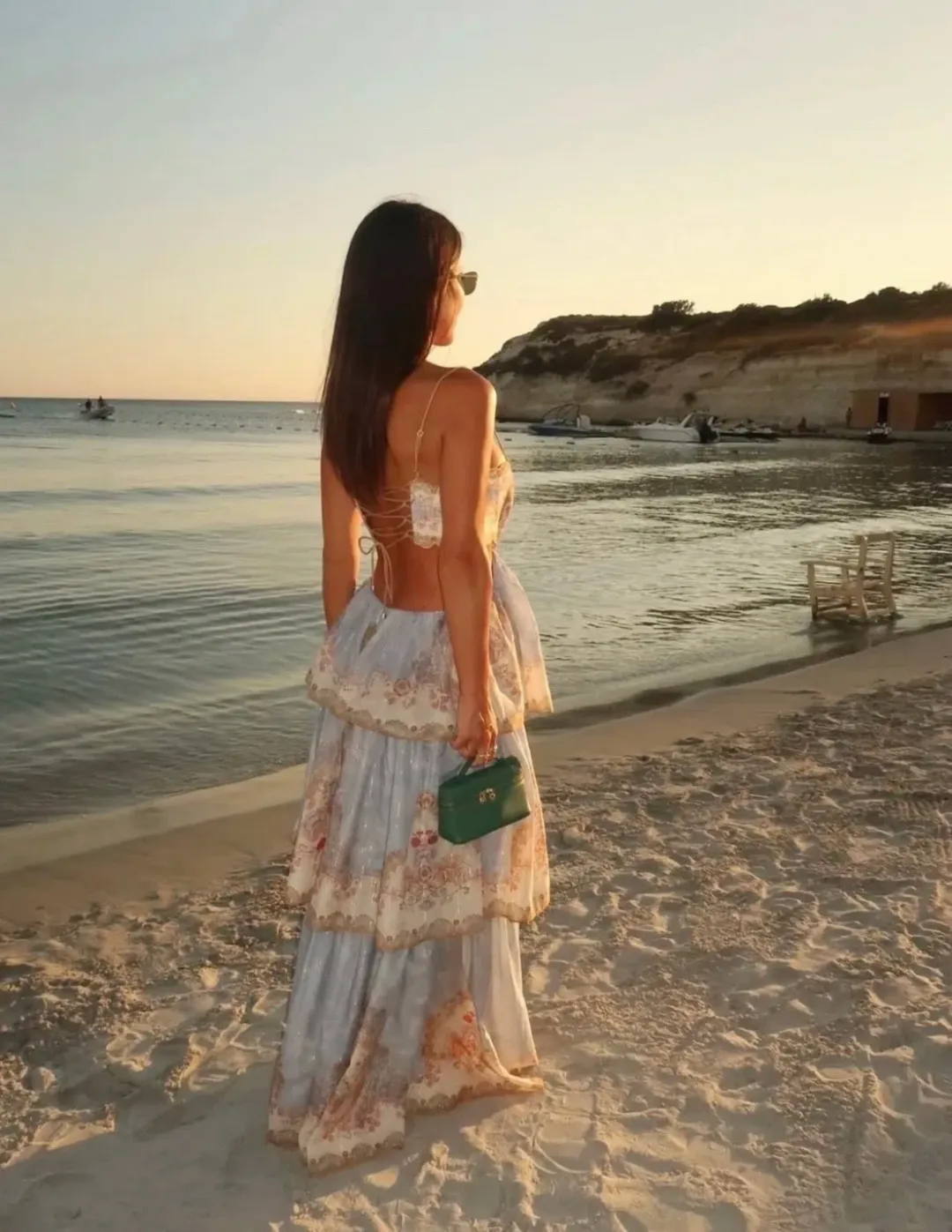 Zimmermann Daylight Tiered Maxi Dress, Size 0. for rent on The Volte - main image