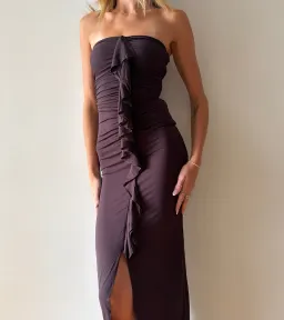 Nude Lucy NILS grill midi/maxi dress, size XXS for rent on The Volte - image 1