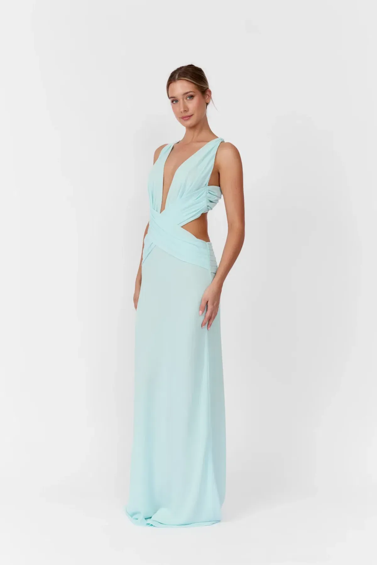 Mim and Bell Yvette in Light Blue Size S for rent on The Volte - main image