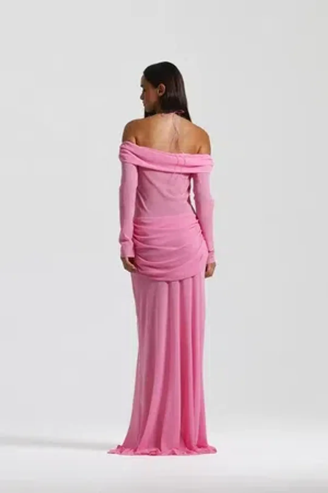 Natalie Rolt Emily Gown Candy Pink Size 2 - AUS 10  for rent on The Volte - main image