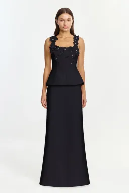 Acler Bunowen Maxi Dress in Black Size AU 10 for rent on The Volte - image 1