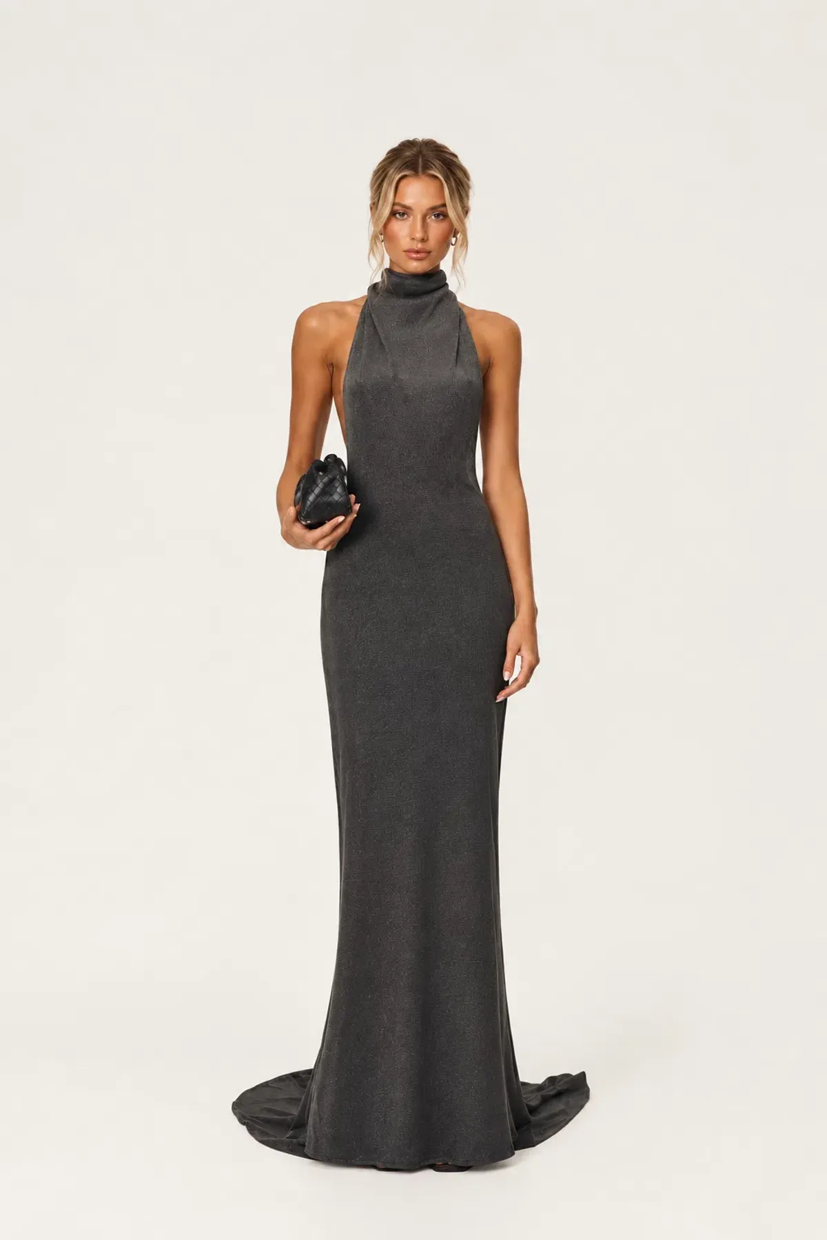 ARCINA ORI ROMY DRESS — CHROME METALLIC for rent on The Volte - main image