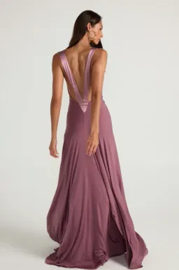 Ance Gria Rosa Gown Mauve Size 6 for rent on The Volte - image 1