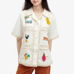 ALEMAIS Teddy Shirt & Skirt Set Cream Size 8 AU for rent on The Volte - image 6