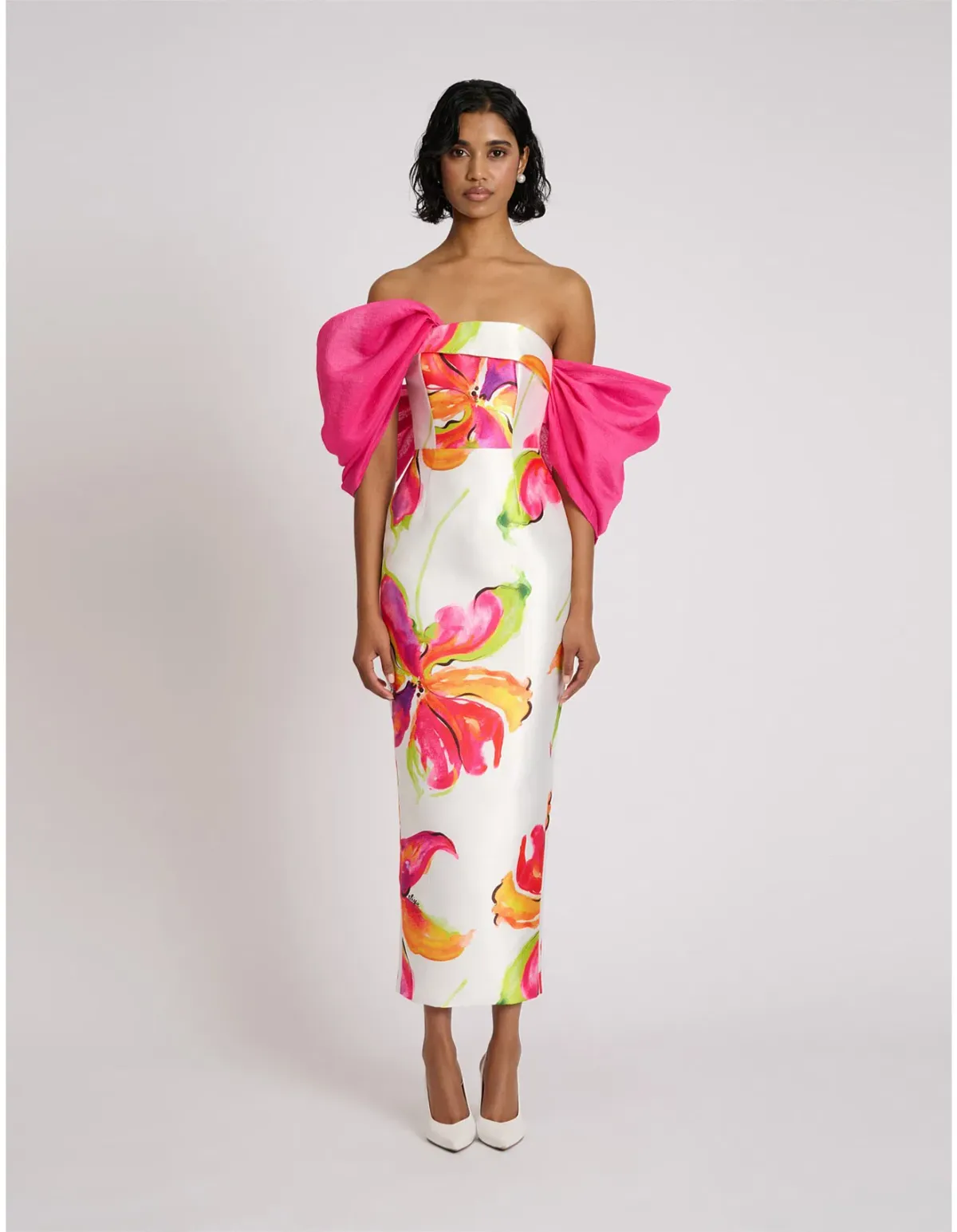 Eliya The Label Joni Dress Floral Print Size 16 for rent on The Volte - main image