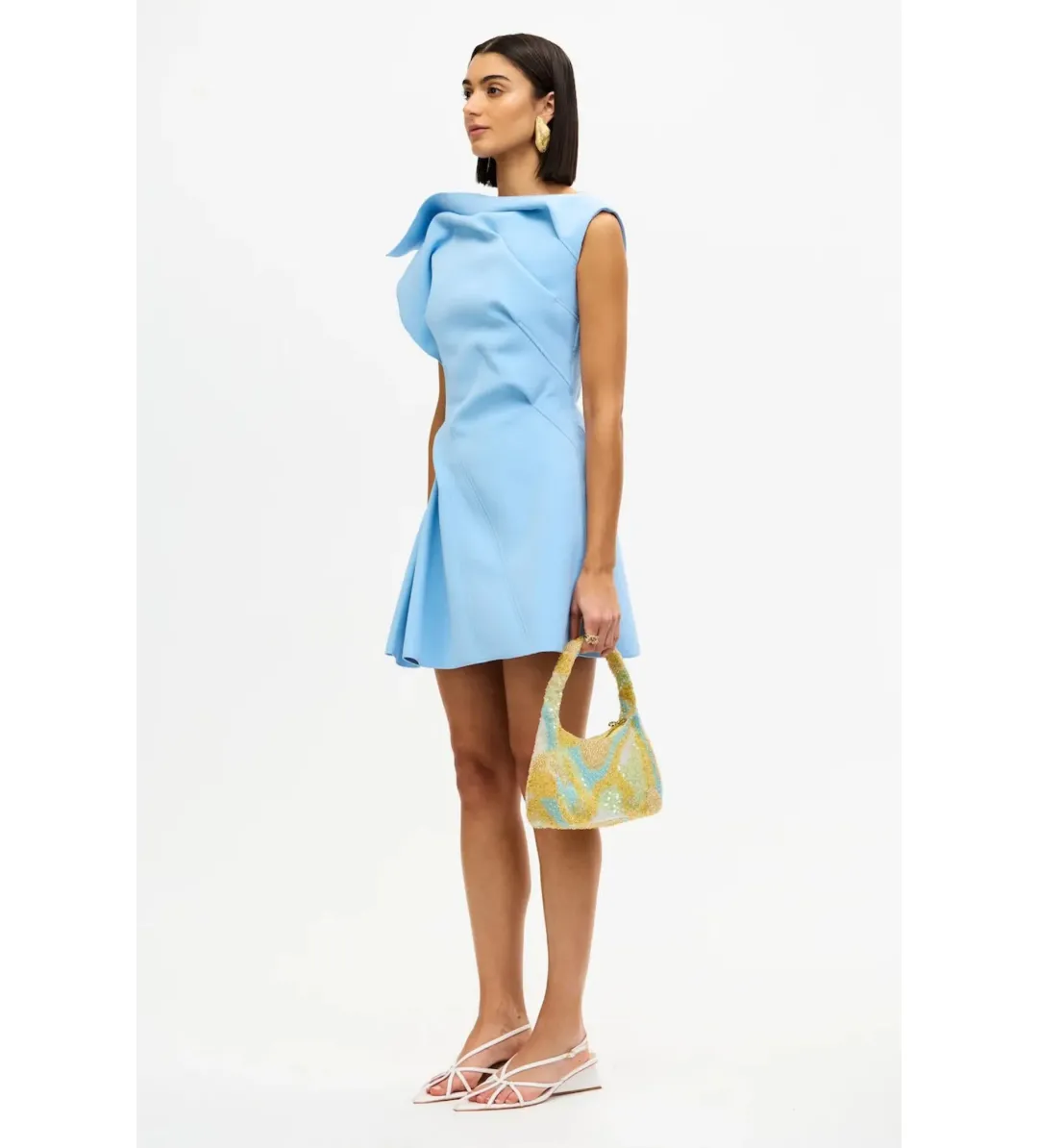 Acler Borras Mini Bluebell Size 14 for rent on The Volte - main image