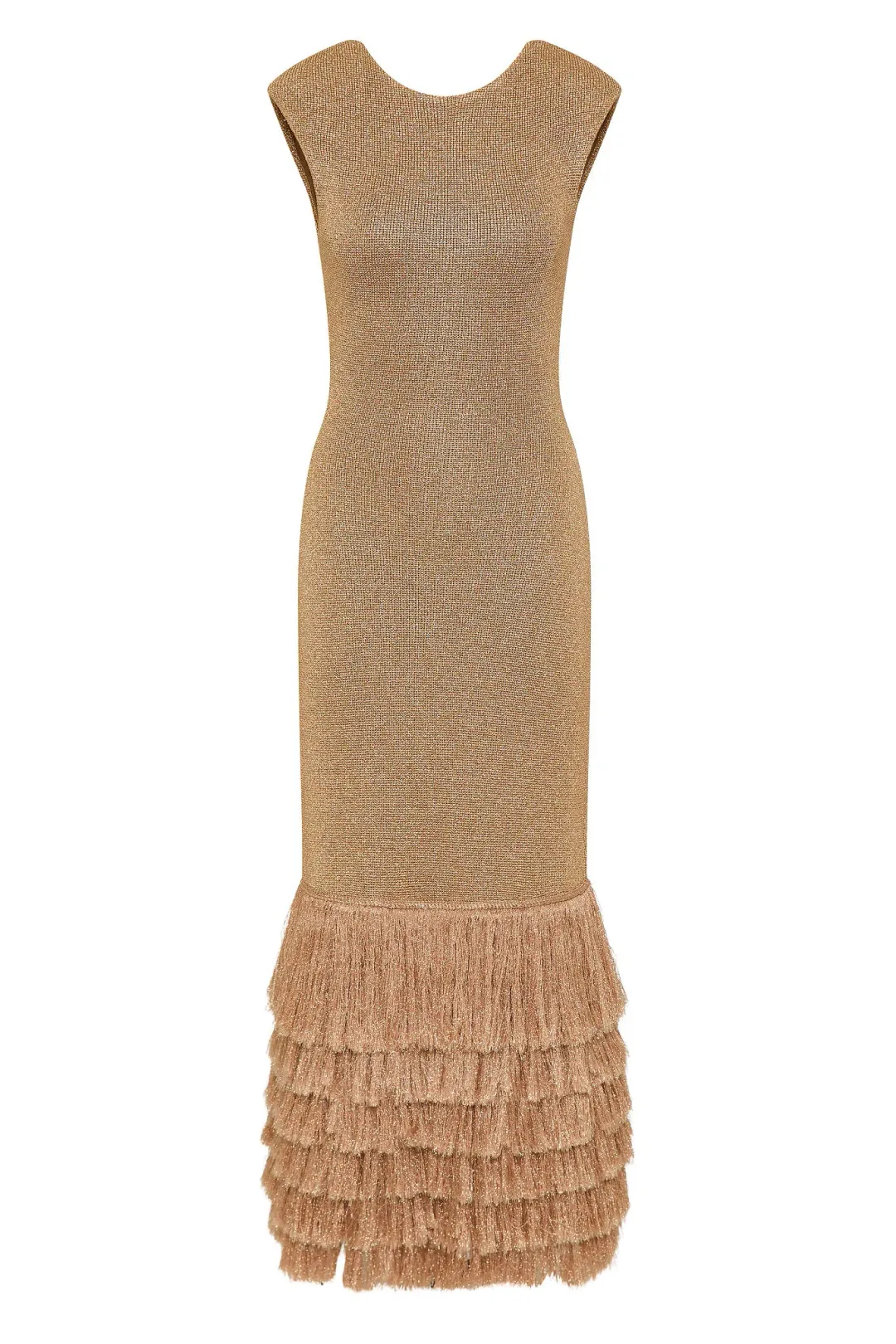 AJE Breeze Knit Midi Dress size 8 for rent on The Volte - main image