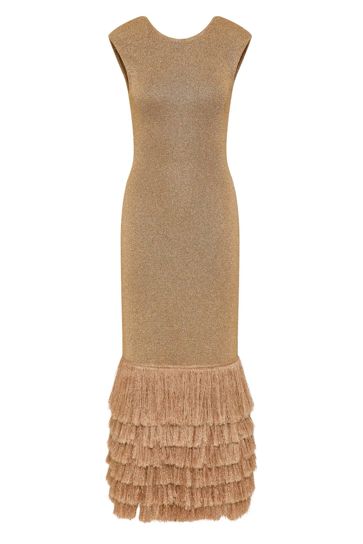 AJE Breeze Knit Midi Dress size 8 for rent on The Volte - main image