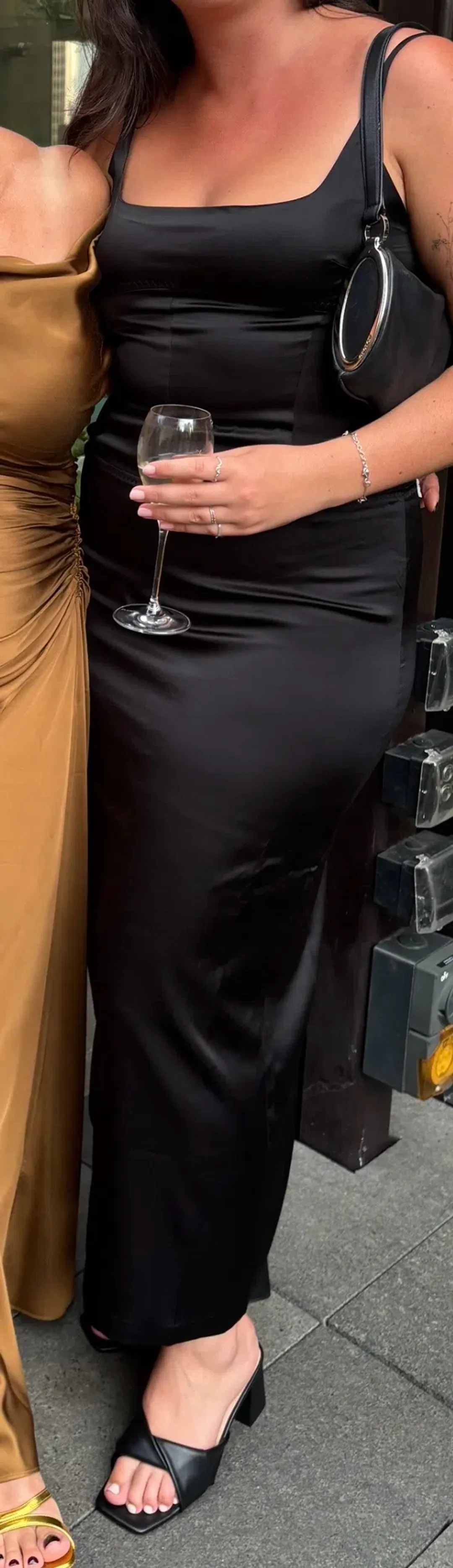 SIR. Sonora Evening Midi Dress for rent on The Volte - main image