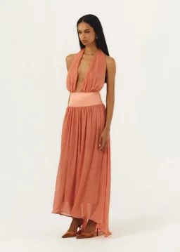 Arcina Ori Serena Dress Coral Size S / AU 8 for rent on The Volte - image 3