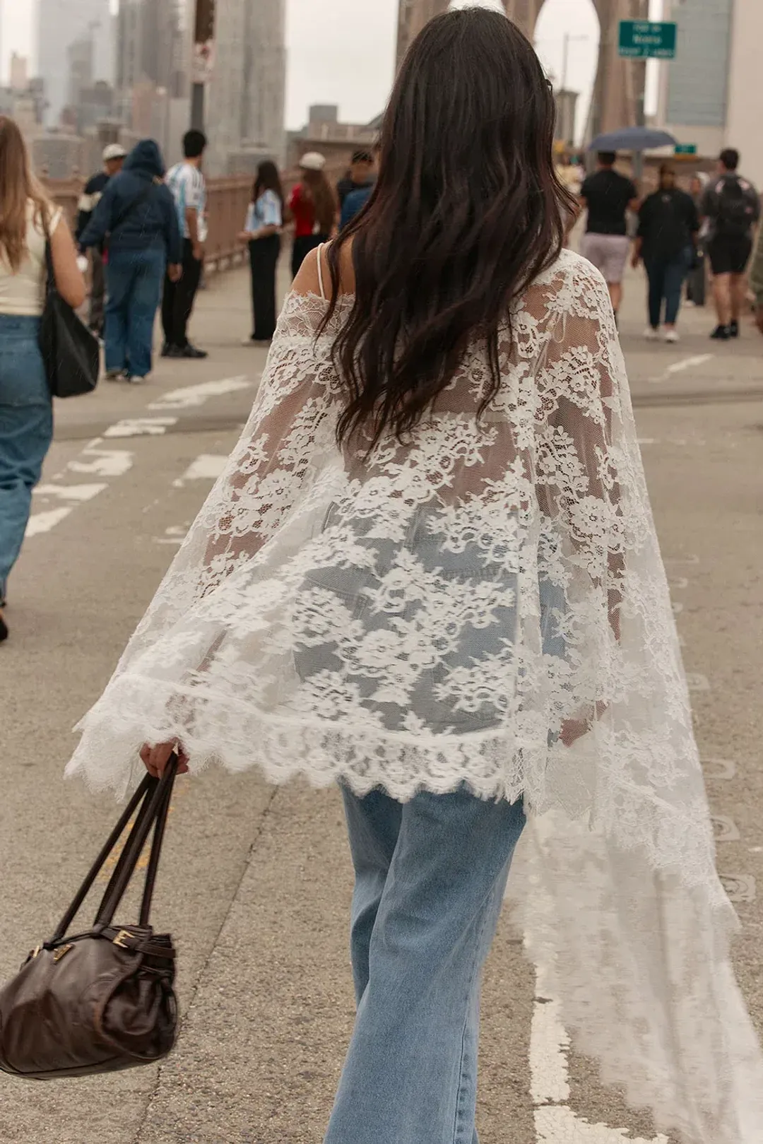 Sabo Skirt - Vittoria White Lace Set for rent on The Volte - main image