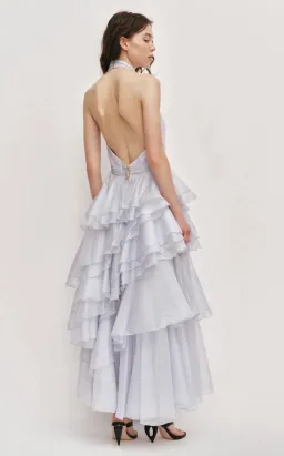 AJE - Fayette Gown in French Blue Size 8 for rent on The Volte - image 4