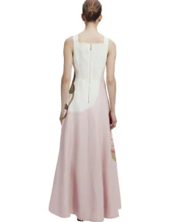Aje Skies Maxi Dress Flourish Rose Size 10 for rent on The Volte - image 2