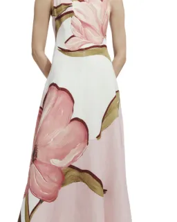 Aje Skies Maxi Dress Flourish Rose Size 10 for rent on The Volte - image 4