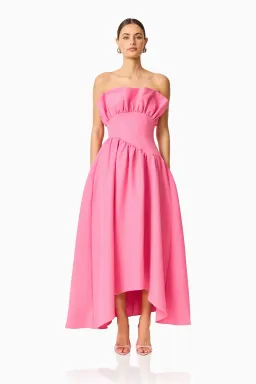 Elliatt Laurel Sleeveless Maxi Pink / Size 8 for rent on The Volte - image 3