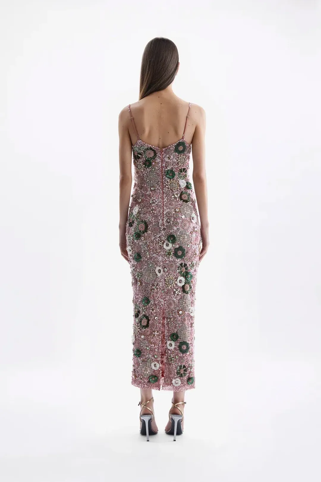 Rachel Gilbert Francesca Gown in Rosewater size 0 (AU 6) for rent on The Volte - main image