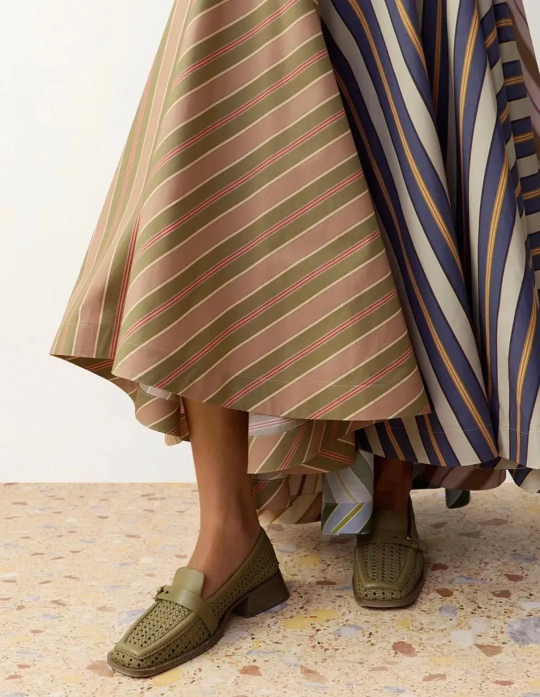 Zimmermann Clash Poplin Maxi Dress for rent on The Volte - main image