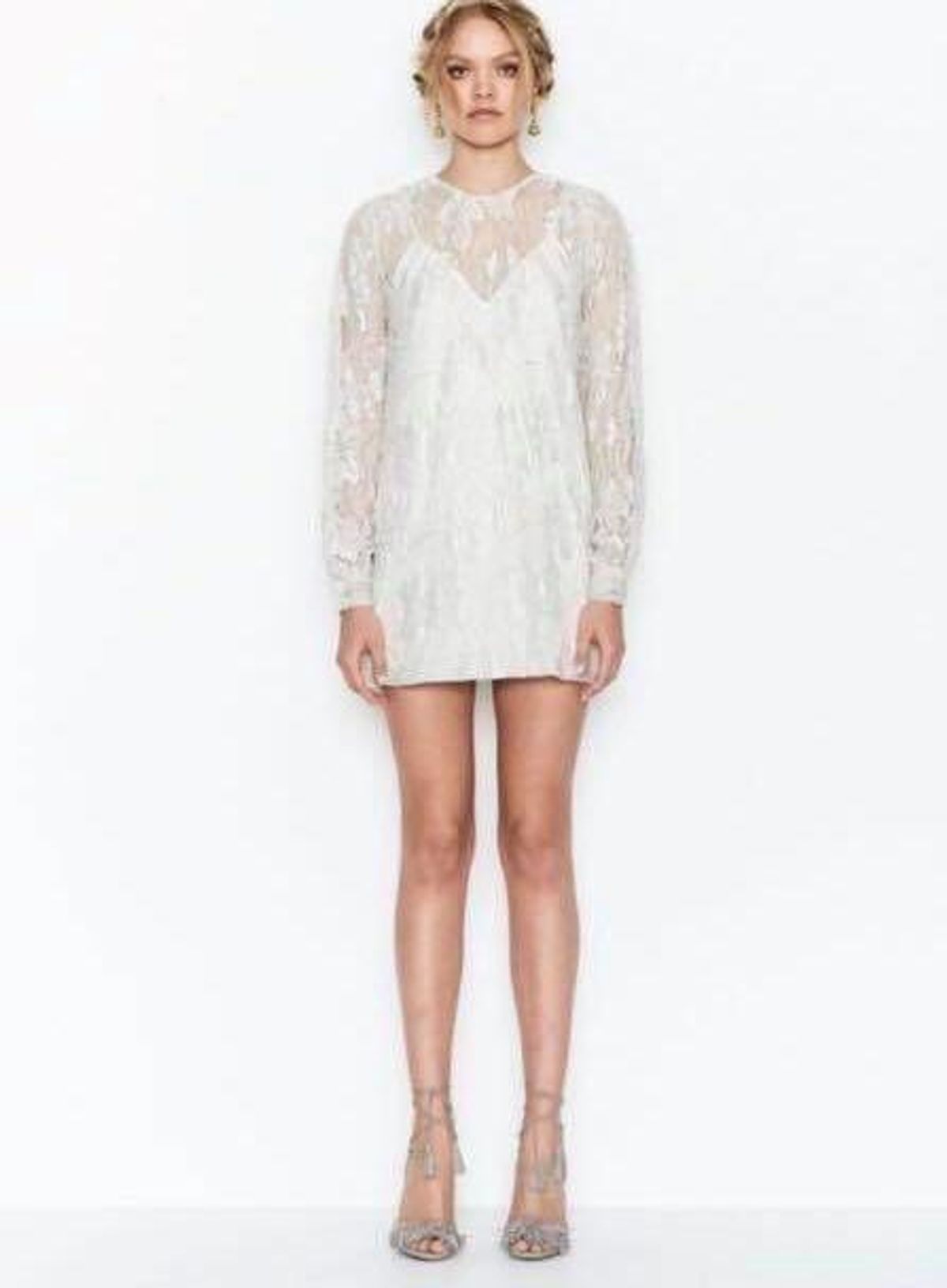 Alice McCall Oh Darling Dress White Size 8 for rent on The Volte - main image