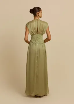Arcina Ori Mary Jane Dress – Pistachio Green – Size AU 8 (S)  for rent on The Volte - image 3