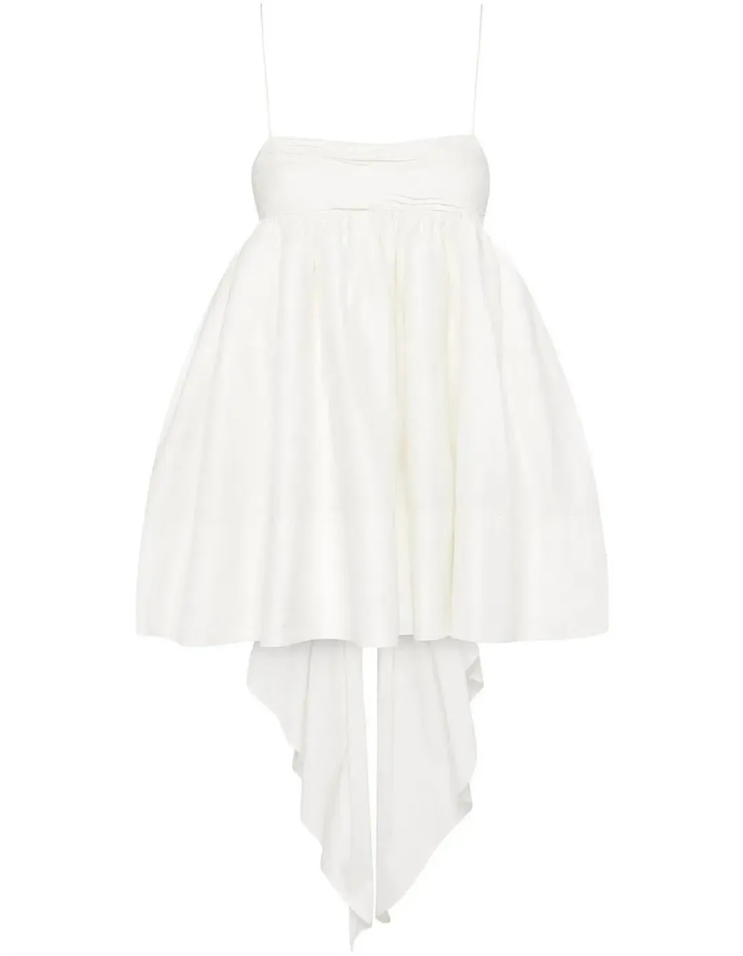 Aje Cantina Bow Back Mini Dress size AU 16 for rent on The Volte - main image