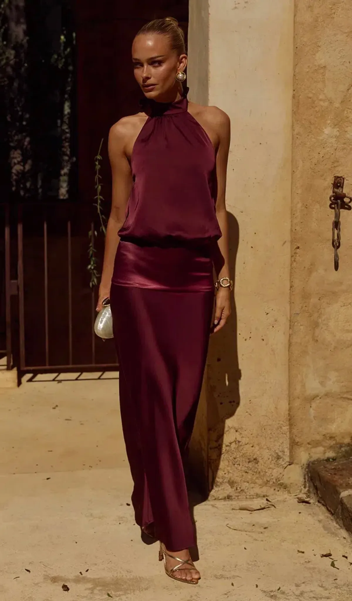Lilette maxi dress  for rent on The Volte - main image