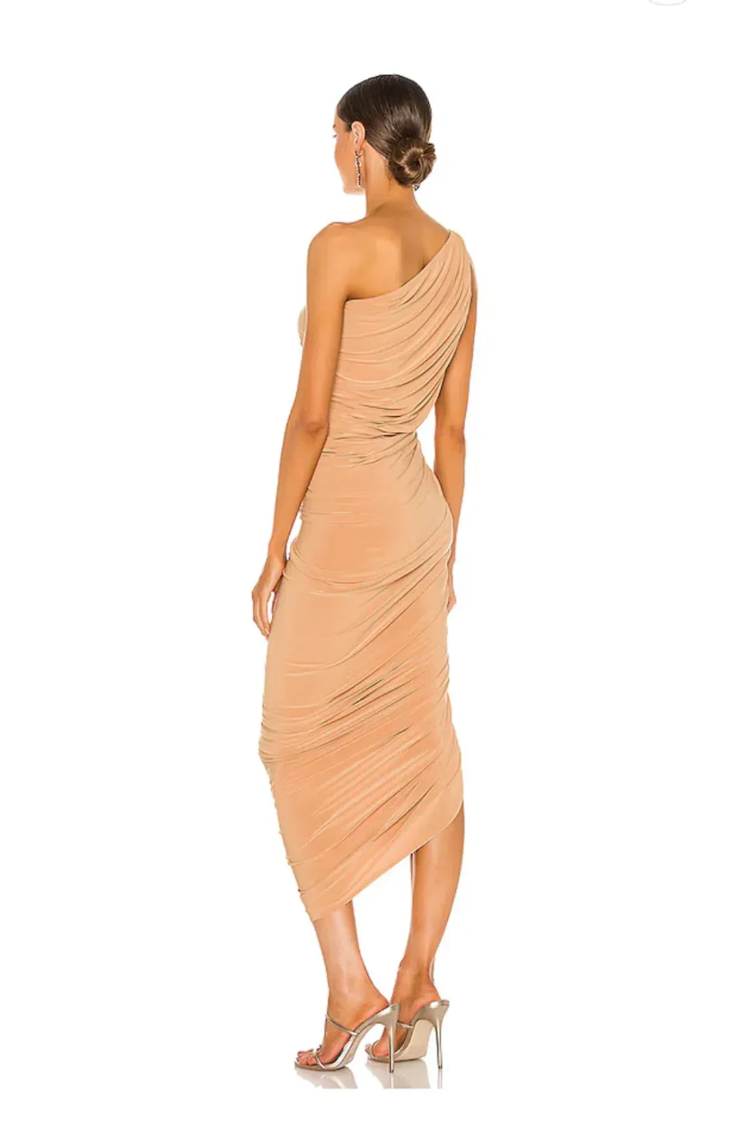 Norma Kamali Diana Gown in Nude Size S for rent on The Volte - main image