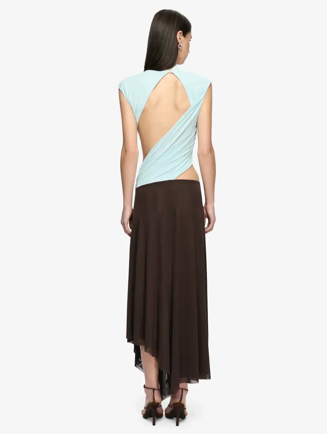BEC & BRIDGE CONNI ASYM MIDI DRESS. SIZE 8 / 6-8 AU for rent on The Volte - main image