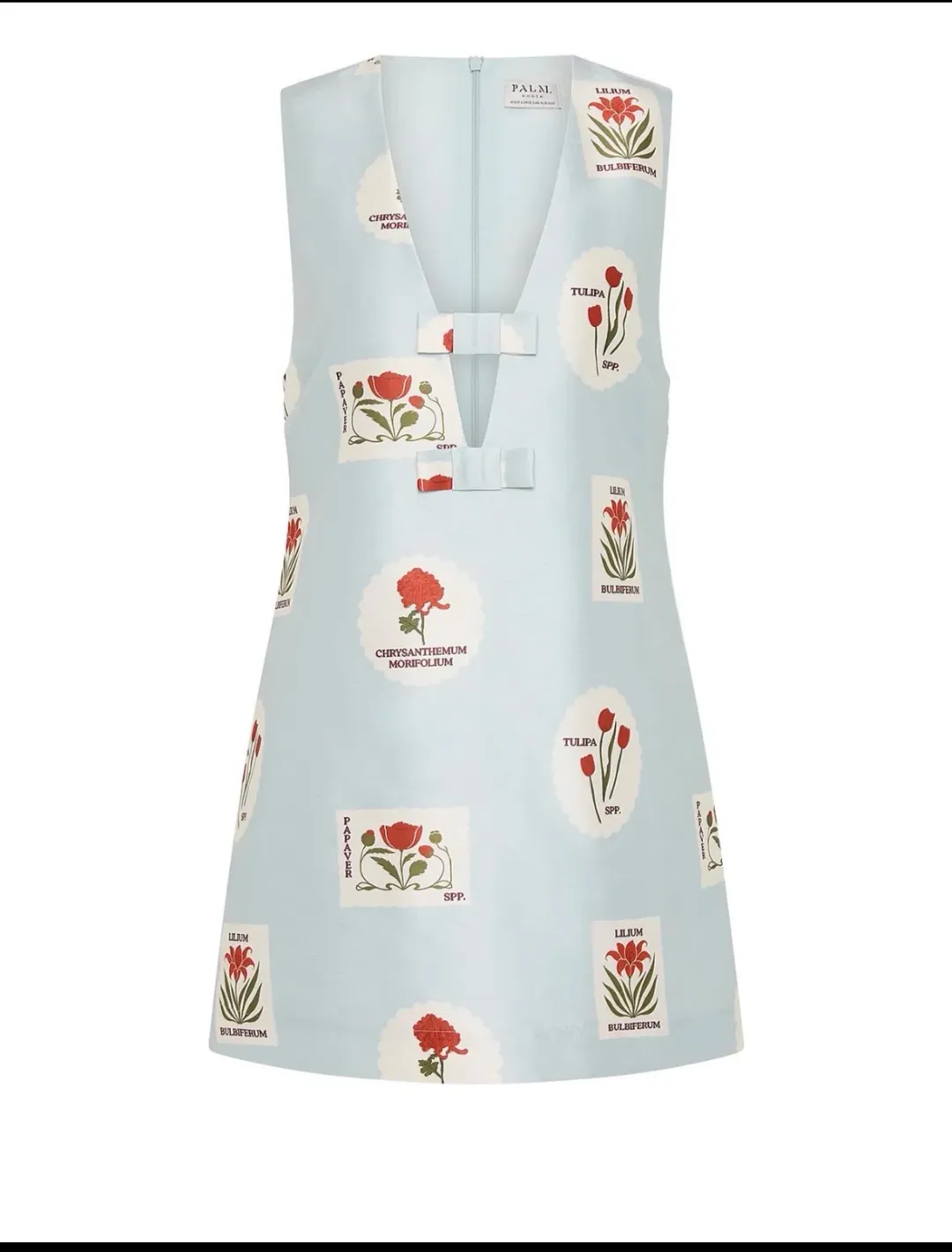 Palm Noosa juniper mini dress Franco stamp  for rent on The Volte - main image