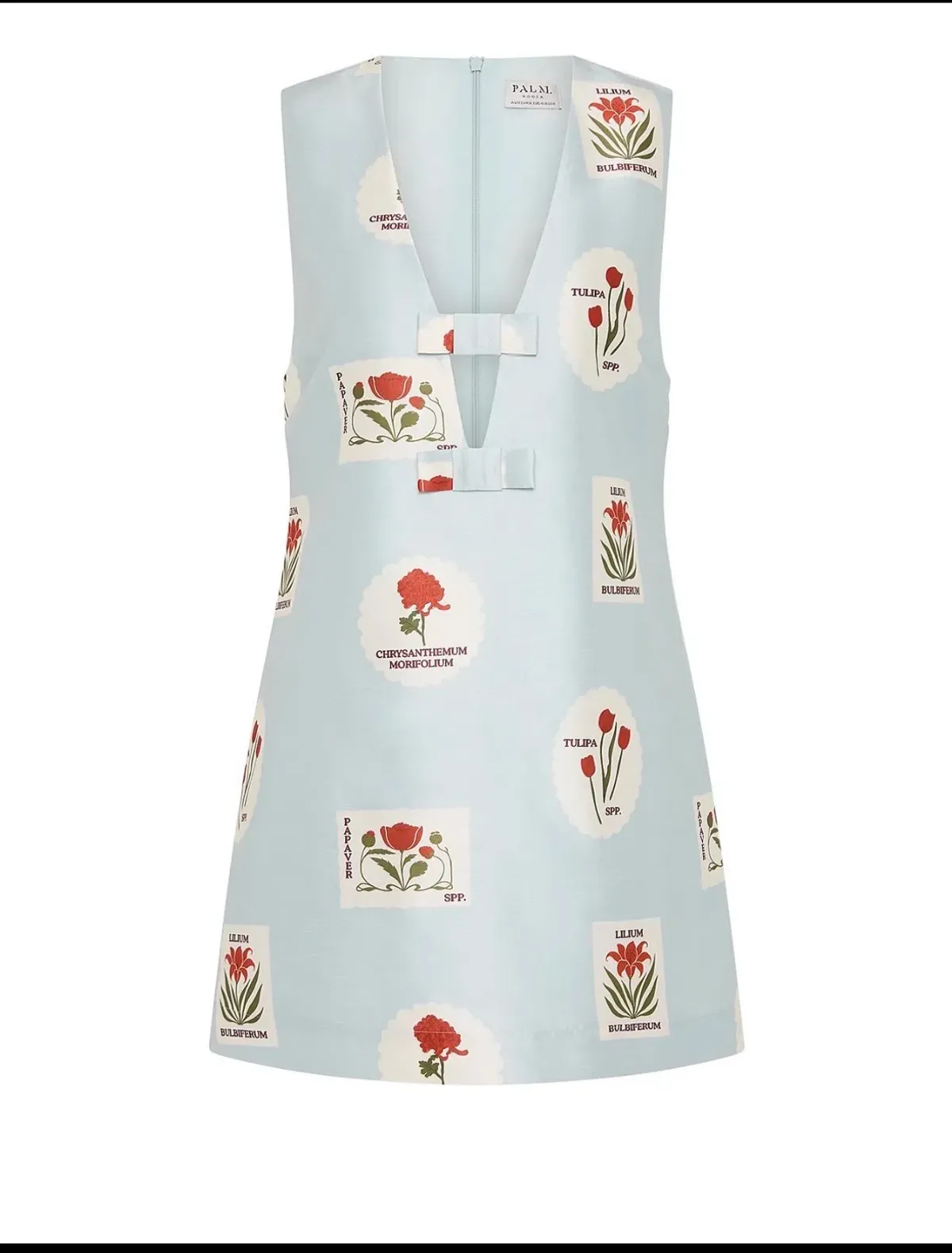 Palm Noosa juniper mini dress Franco stamp  for rent on The Volte - main image