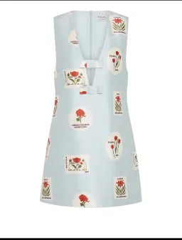 Palm Noosa juniper mini dress Franco stamp  for rent on The Volte - image 1