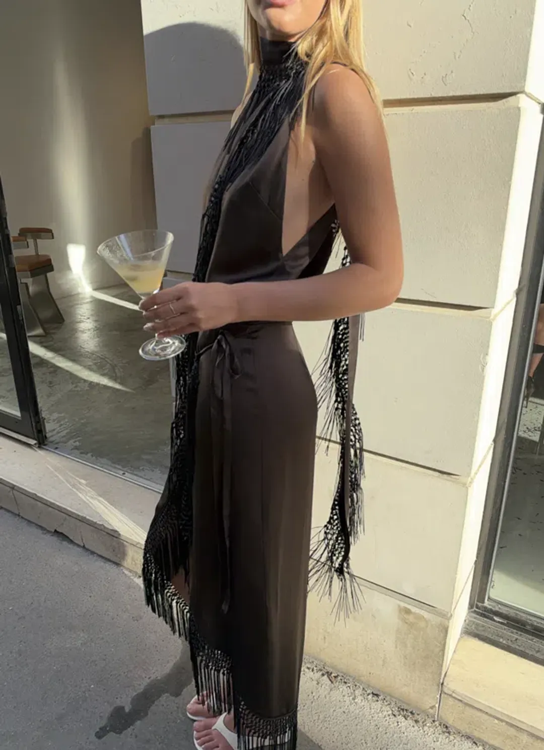 Sir Lula Fringe Dress size 1 for rent on The Volte - main image