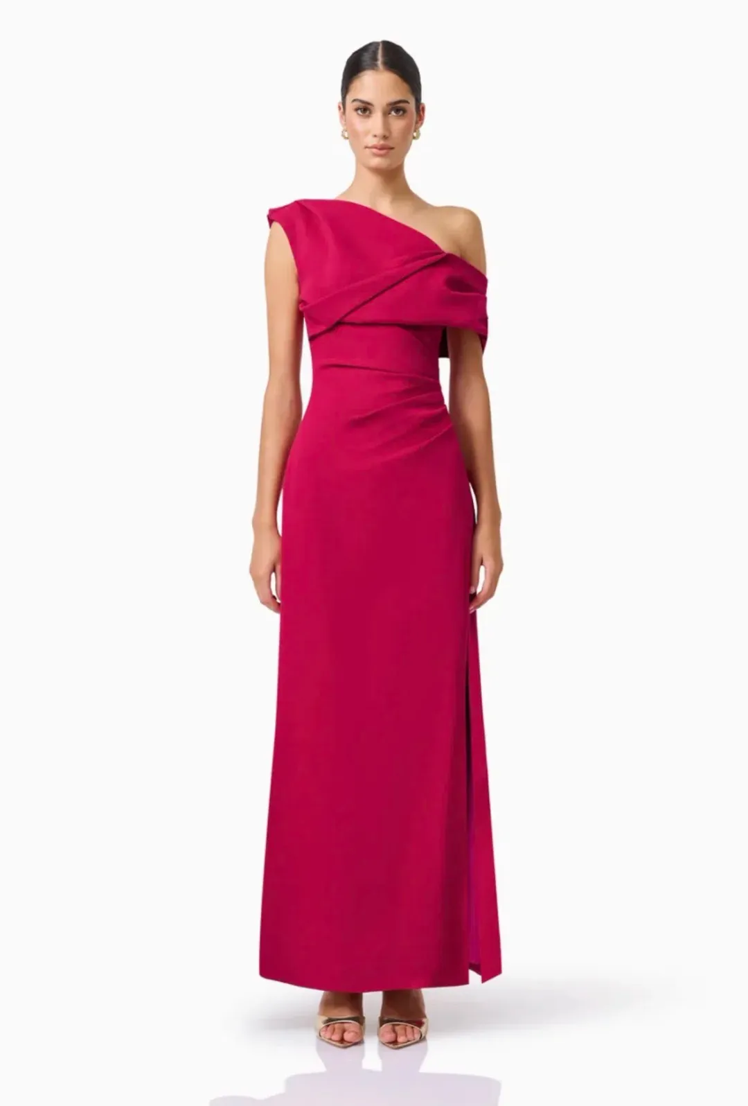 Elliatt Vardessa Gown size 12 Raspberry Pink for rent on The Volte - main image