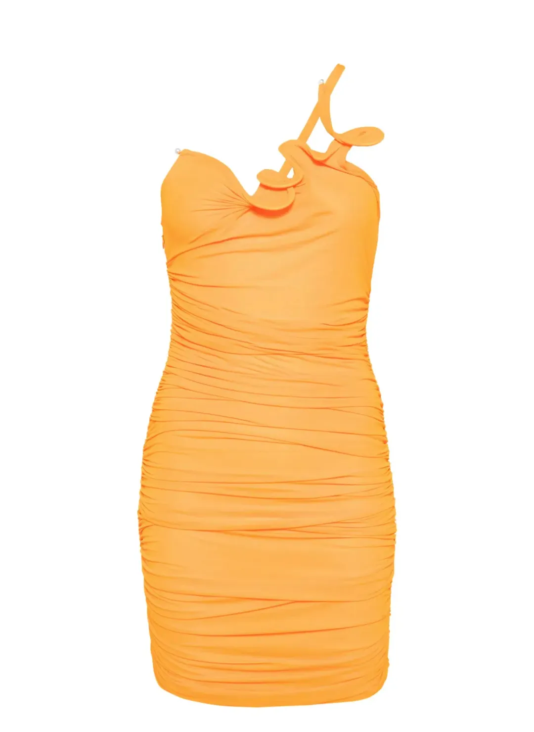 CHRISTOPHER ESBER TANGELO MOULDED VENUS ONE SHOULDER MINI DRESS - SIZE 8 for rent on The Volte - main image