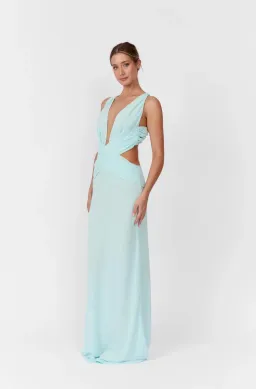 Mim and Bell Yvette Dress Blue size small for rent on The Volte - image 1