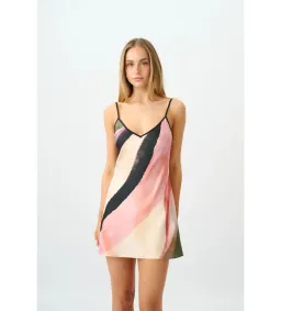With Harper Lu Bias Mini Dress in Wave Size M/AU10 for rent on The Volte - image 1