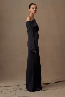 MESHKI Avery Long Sleeve Maxi Dress for rent on The Volte - image 3